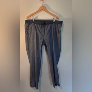 Women’s chambray roll tab bottom pants size 18W